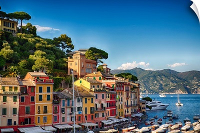 Colorful Harbor Houses in Portofino, Liguria, Italy