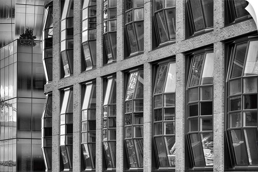 Lantern House Windows As Viewed from the Highline Trail,  Manhattan, New York
