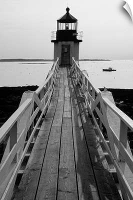 Lightstation and a Boat, Port Clyde, Maine