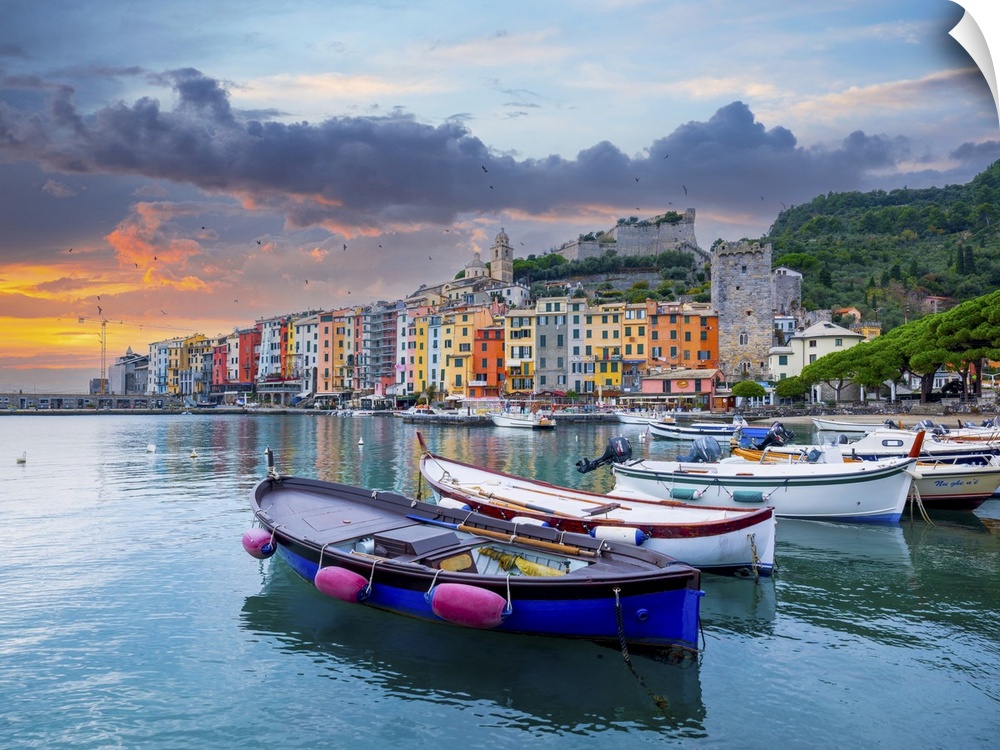 Portovenere is a town in the province of La Spezia in Liguria. The beaches are very well known thanks to the crystal clear...