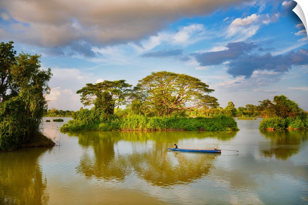 Nature is reflected in the Mekong