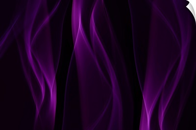 Smoke Shapes in Purple