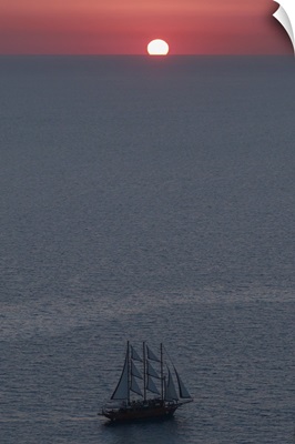 Sunset in Santorini Greece II