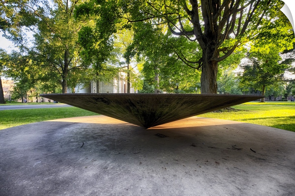 The Public Table Sculpture in Princeton University, New Jersey.