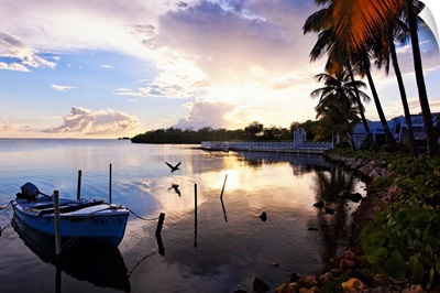 Tranquil Sunset in a Fishing Village, La Parguera, Puerto Rico