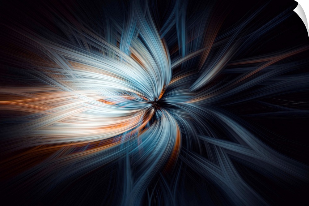 Abstract photography created using photographic manipulation