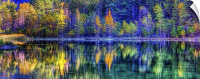 Vibrant Reflections Of Fall