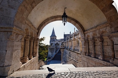 View Through an Arch, Fisherman's Bastion, Budapest, Hungary