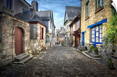Vitre in Brittany, the Historical Old Centertown