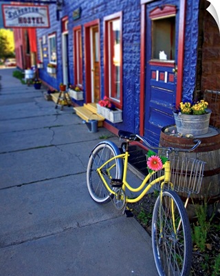 Yellow Bicycle, Silverton Colorado
