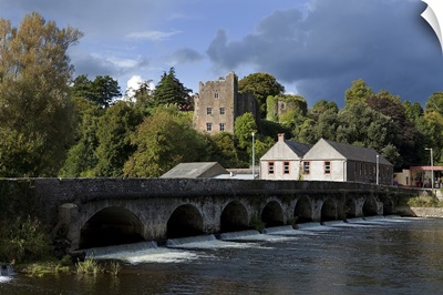 15 arch Bridge over the River Suir and 12th Century Castle