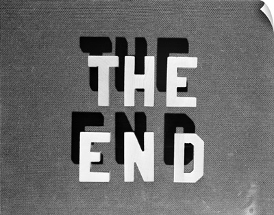 1930's The End - Retro Movie Title