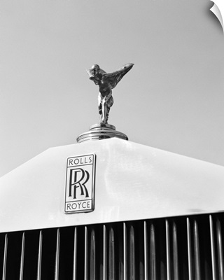1960's Close-Up Of Rolls Royce Hood