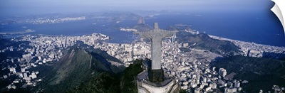 Aerial Rio de Janeiro Brazil