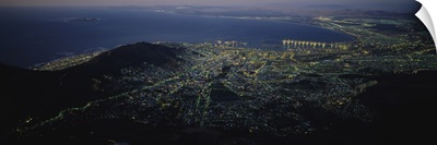 Aerial view of a city, Cape Town, South Africa