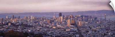 Aerial view of a cityscape, San Francisco, California