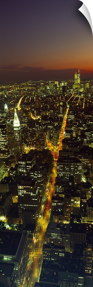 Aerial view of a cityscape, World Trade Center, Lower Manhattan, Manhattan, New York City, New York State, USA