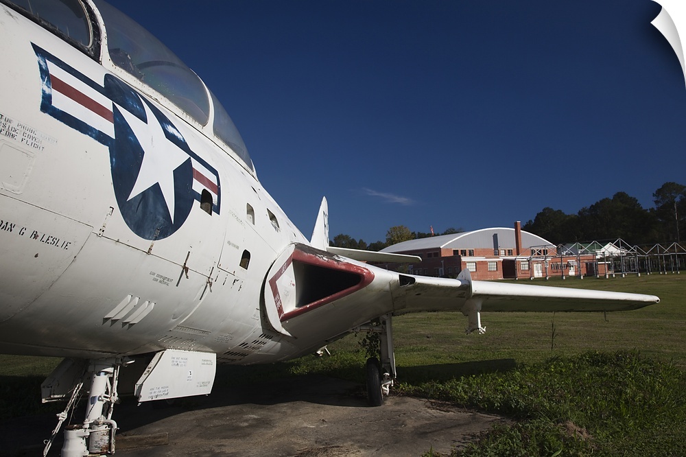 Airplane at a historic site, Tuskegee Institute National Historic Site