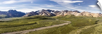 Alaska Range, Denali National Park, Southcentral Alaska, Alaska