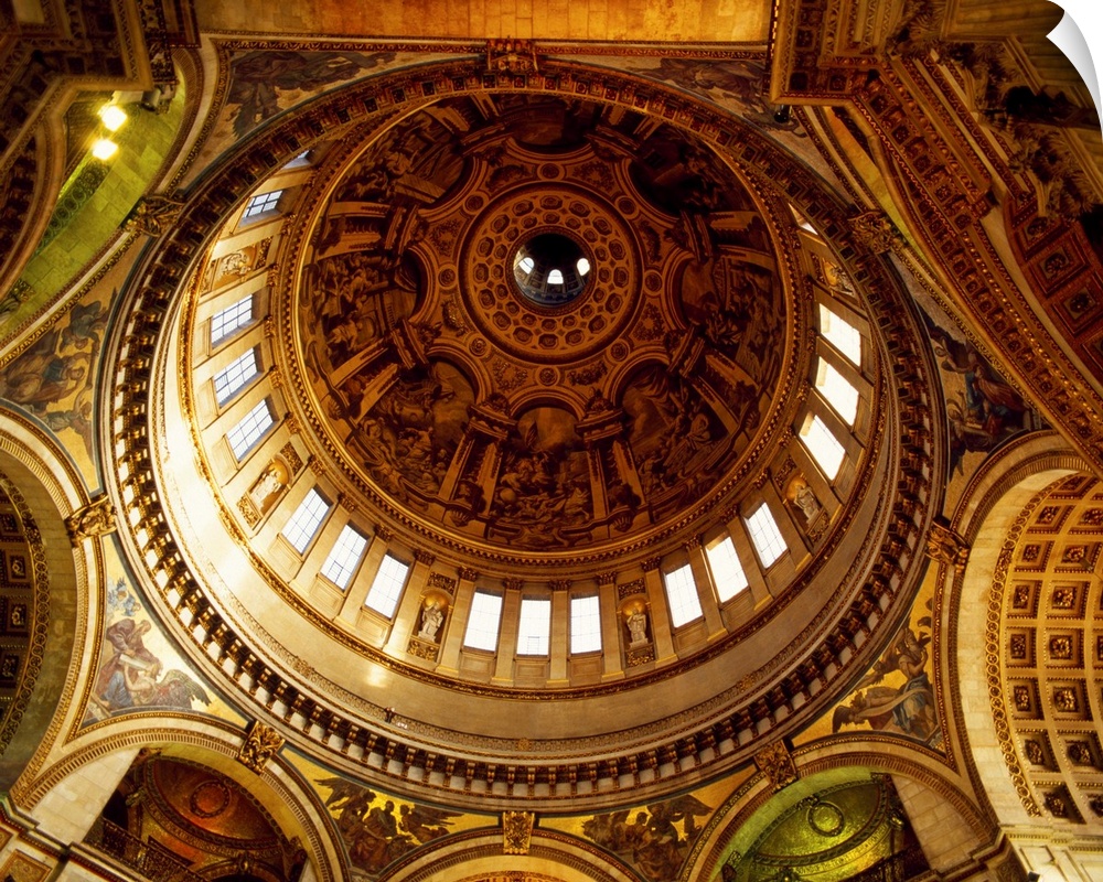 Ceiling dome St Paul Cathedral England