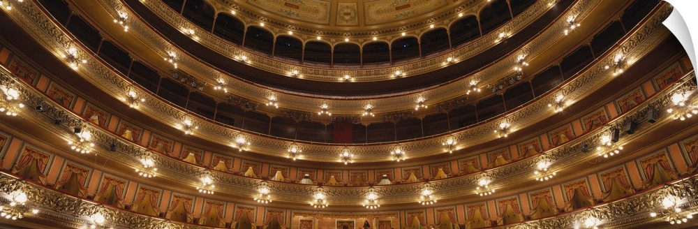 Argentina, Buenos Aires, Colon Theater, interior