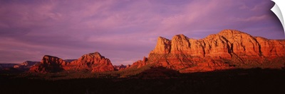Arizona, Red Rocks Country, sunset