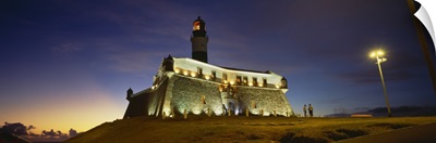 Barra Lighthouse at Dusk Salvador Bahia Brazil