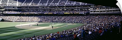 Baseball players playing baseball in a stadium Safeco Field Seattle King County Washington State