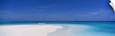 Beach Scene The Maldives
