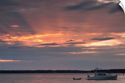 Boat in the river, Saint Michaels, Chesapeake Bay, Maryland