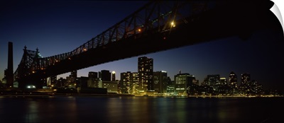 Bridge across a river, Queensboro Bridge, East River, Manhattan, New York City, New York State