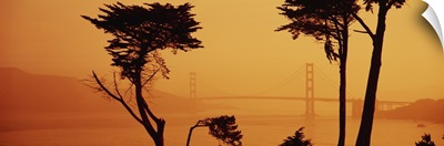 Bridge over water, Golden Gate Bridge, San Francisco, California