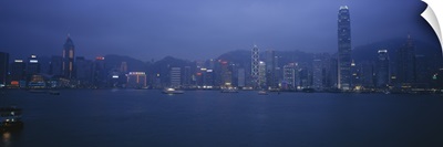 Building at the waterfront, Hong Kong, China