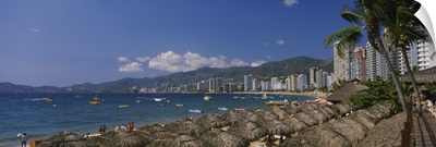 Buildings at the waterfront, Acapulco, Mexico