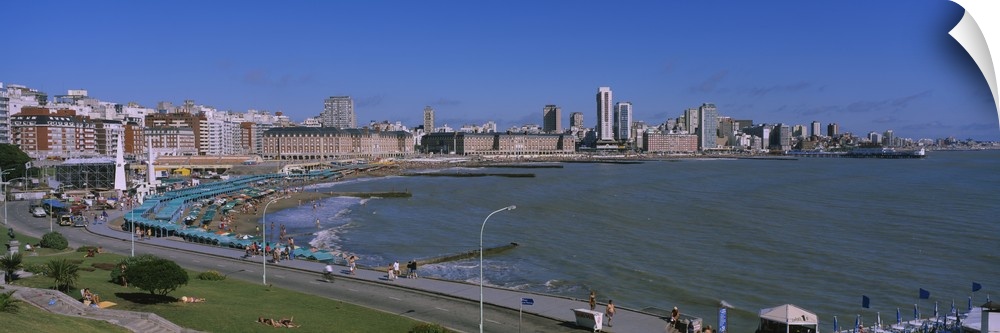 Buildings at the waterfront, Mar Del Plata, Argentina