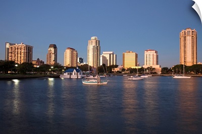 Buildings at the waterfront, Tampa Bay, St. Petersburg, Florida