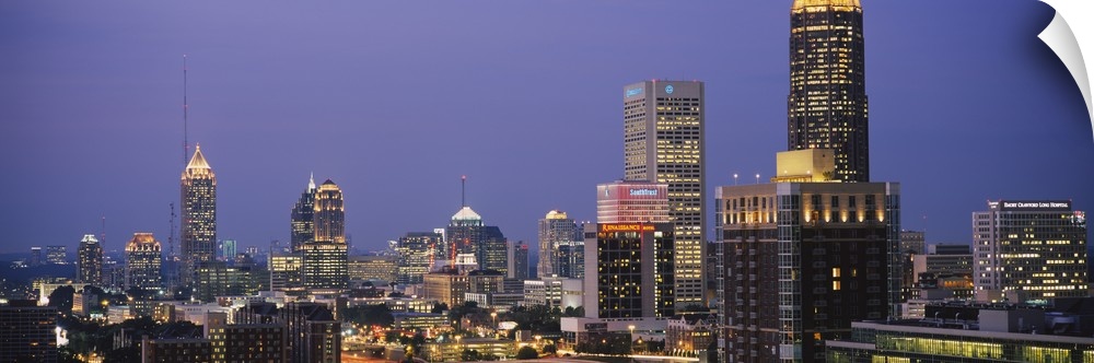 Buildings in a city, Atlanta, Georgia