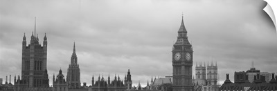 Buildings in a city, Big Ben, Houses Of Parliament, Westminster, London, England