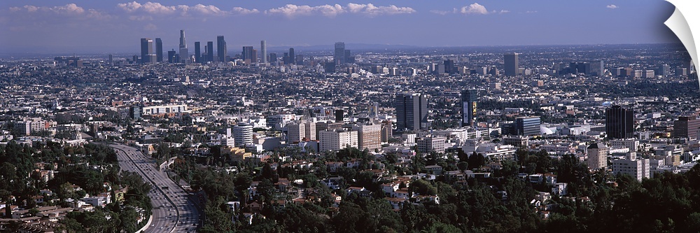 Buildings in a city, Hollywood, City Of Los Angeles, Los Angeles County, California, USA
