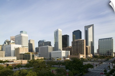 Buildings in a city, Houston, Texas