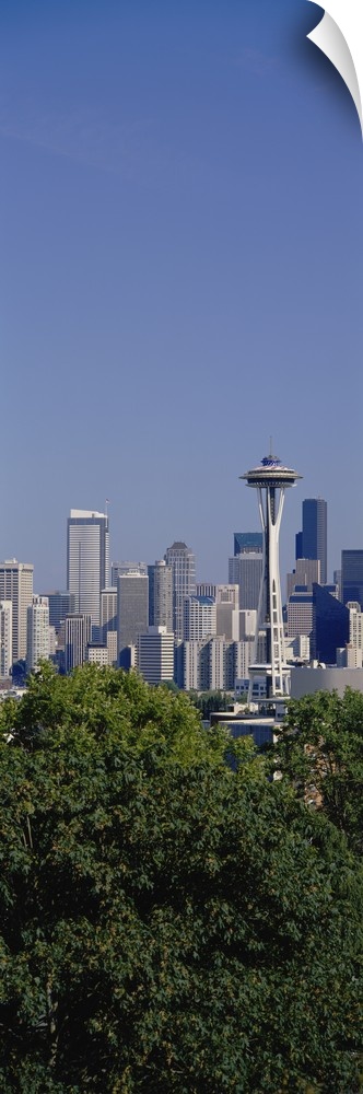 Buildings in a city, Space Needle, Seattle, Washington State