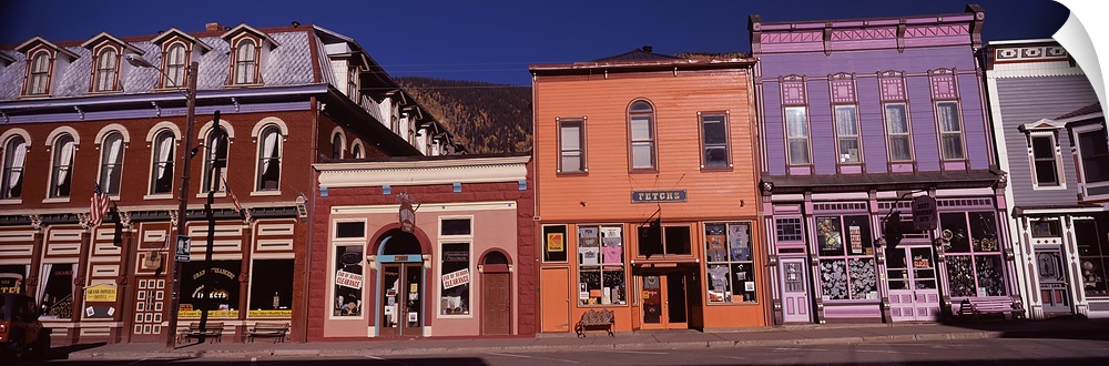 Buildings in a town, Old Mining Town, Silverton, San Juan County, Colorado, USA