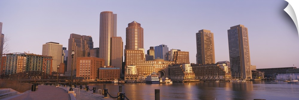 Buildings on the waterfront, Boston, Massachusetts