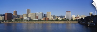 Buildings on the waterfront, Portland, Oregon