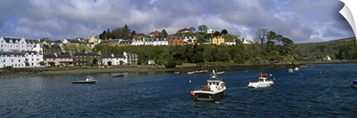 Buildings on the waterfront, Portree, Isle of Skye, Scotland