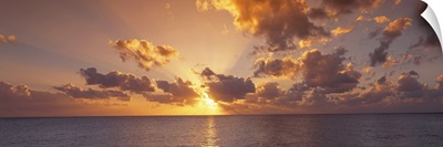 Caribbean Sea, Cayman Islands, Seven Mile Beach, Sunset