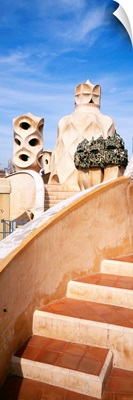 Casa Mila Gaudi Architecture Barcelona Spain