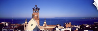 Cathedral City and Bay Puerto Vallarta Mexico