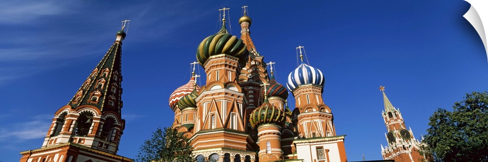 Cathedral, St. Basil's Cathedral, Red Square, Moscow, Russia