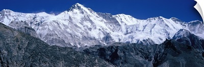 Cho Oyu from Goyko Valley Khumbu Region Nepal